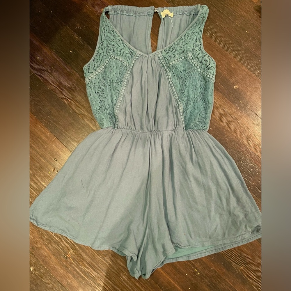 Blue romper